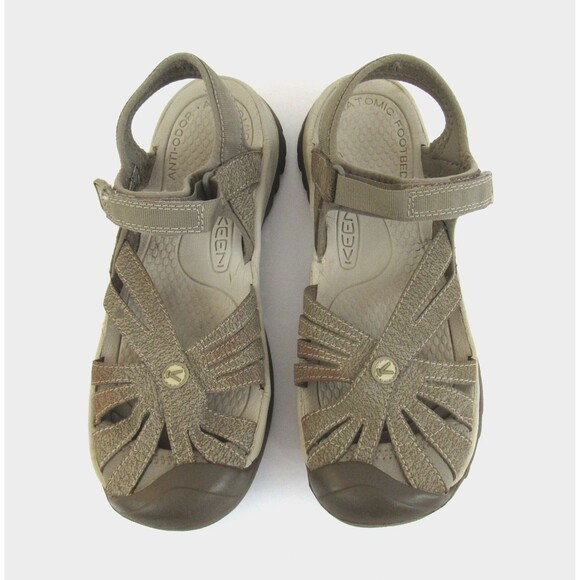 Keen Women's Rose Sandals 1016729 Outdoor Hiking Shitake Brindle Size 10 - Picture 2 of 9